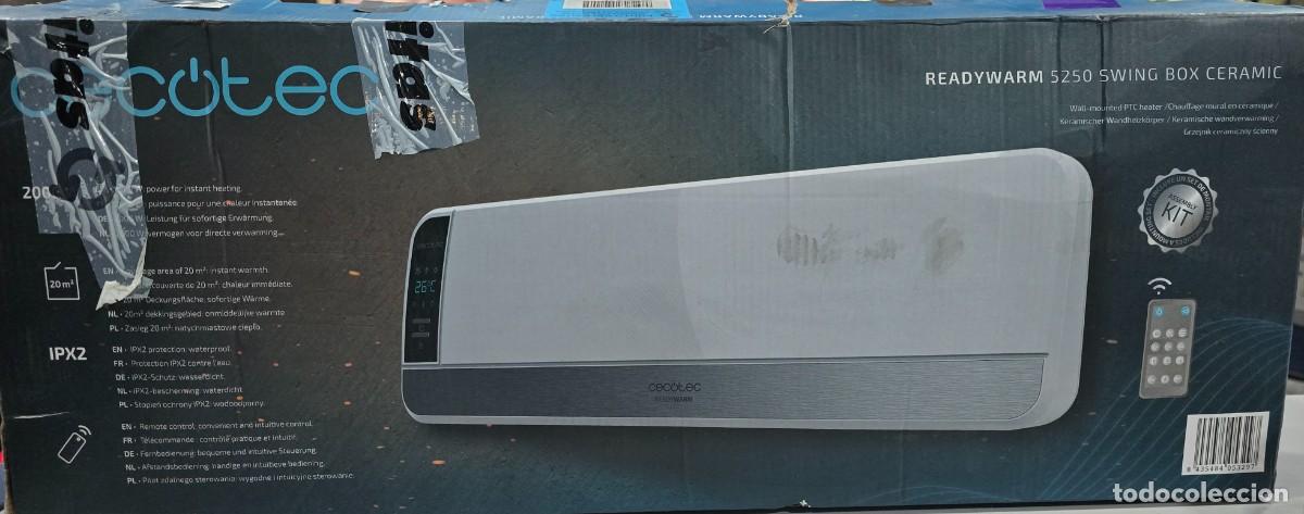 Second-Hand: Calefactor Cecotec ReadyWarm 5250 Swing Box Ceramic Grado A