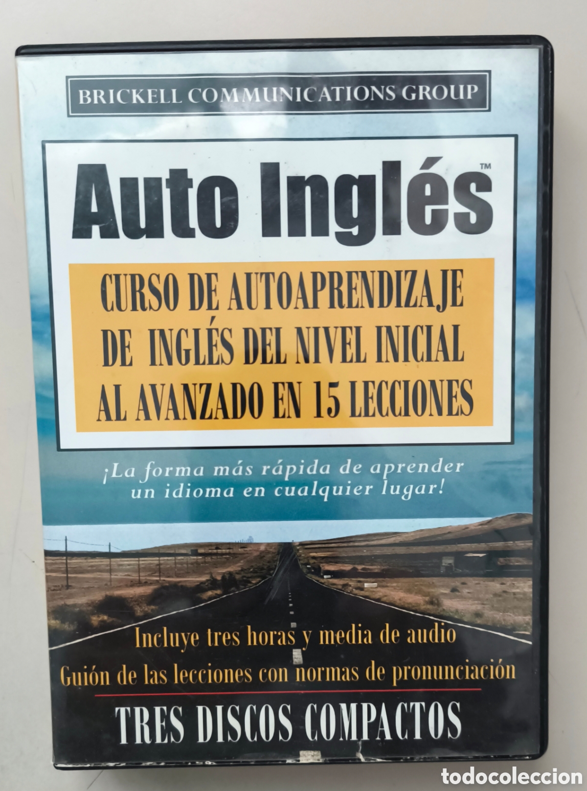 Segunda mano: AUTO INGLES - CURSO DE AUTOPRENDIZAJE DE INGLES DE NIVEL INICIAL AL AVANZADO - 3 CD