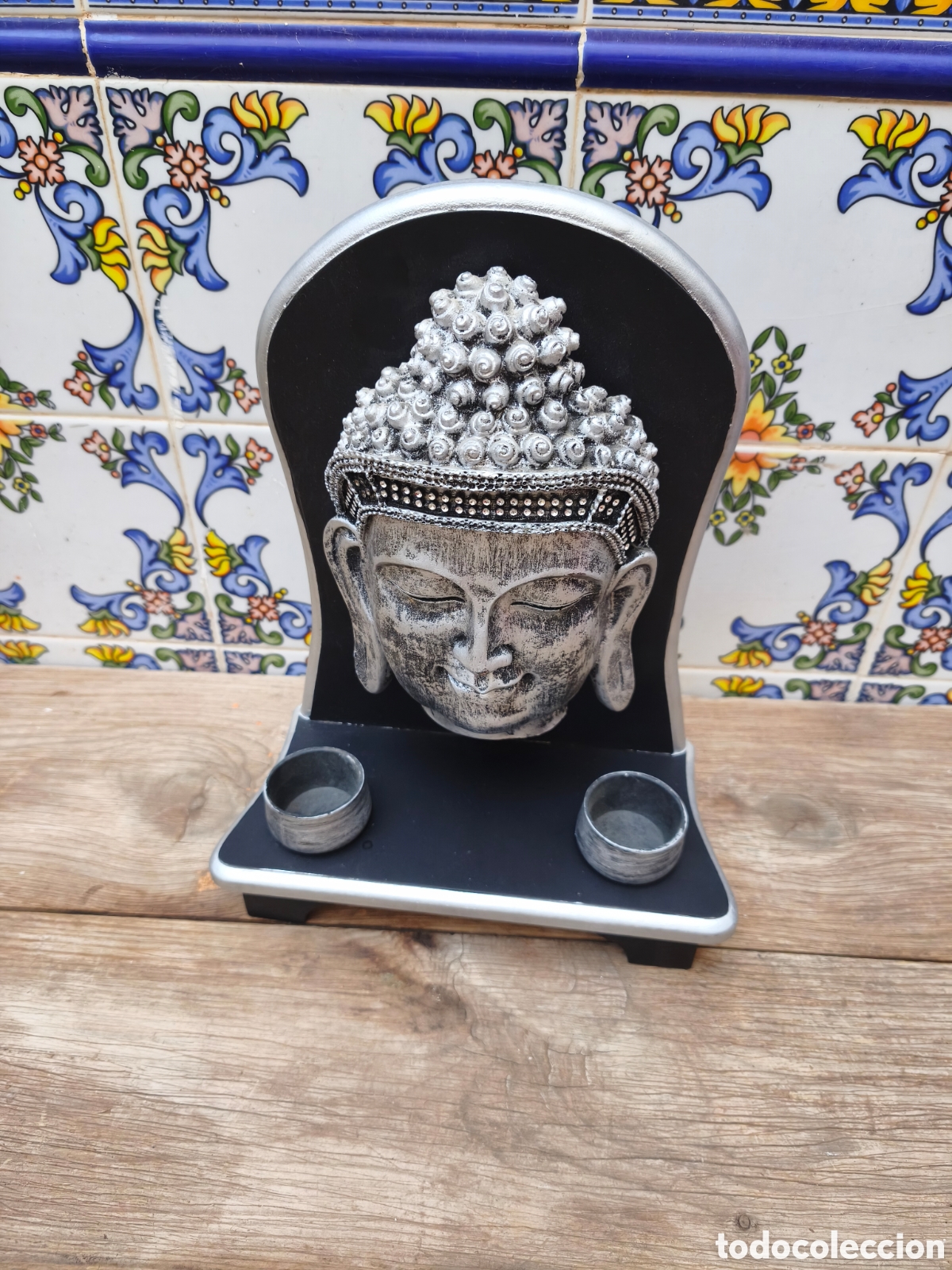 Segunda mano: Buda decorativo de madera - Foto 2