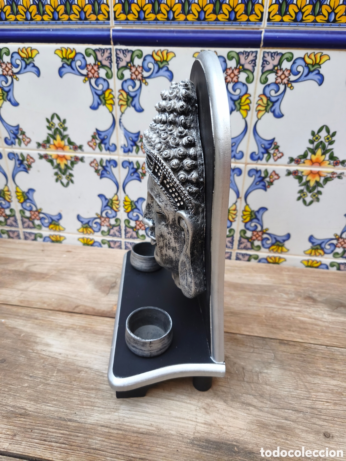 Segunda mano: Buda decorativo de madera - Foto 3