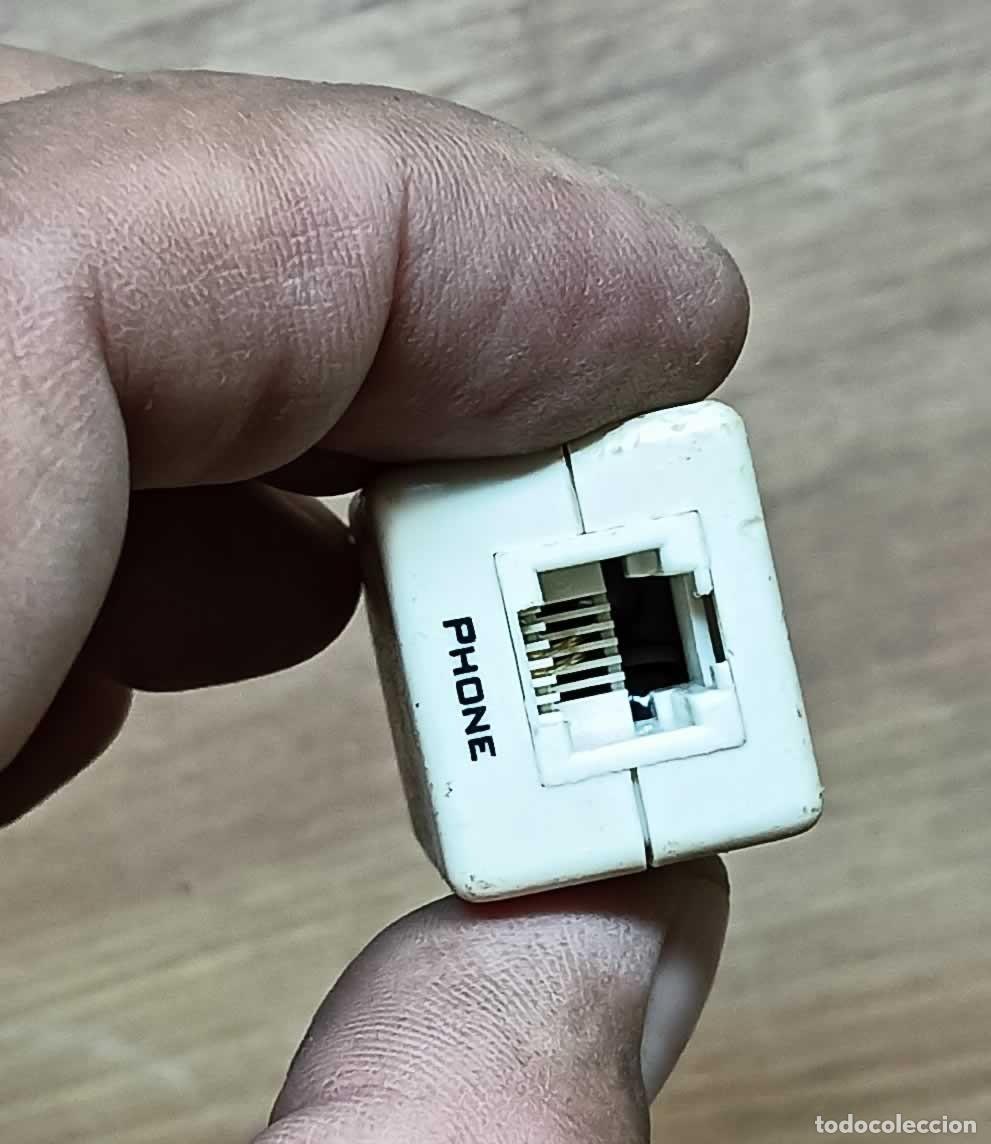 Segunda mano: MICROFILTRO ADSL OVER POTS &ndash; MODELO EXCELSUS O SIMILAR &ndash; RJ11 &ndash; 20 CM &ndash; TEL&Eacute;FONO + ADSL
