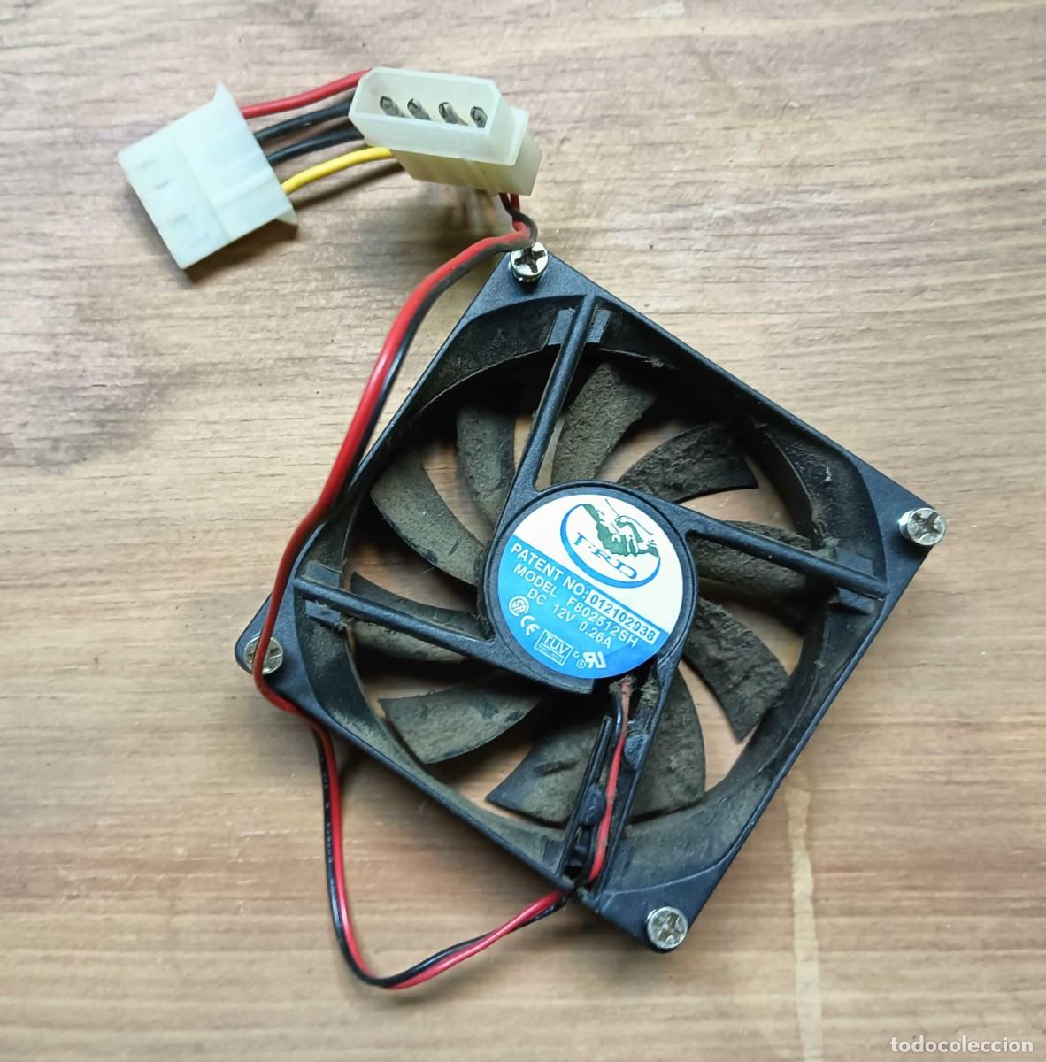 Segunda mano: VENTILADOR AXIAL DC 12V &ndash; FRD F802512SH &ndash; 80 MM &ndash; 4 PINES MOLEX &ndash; PARA TORRE O CAJA DE PC