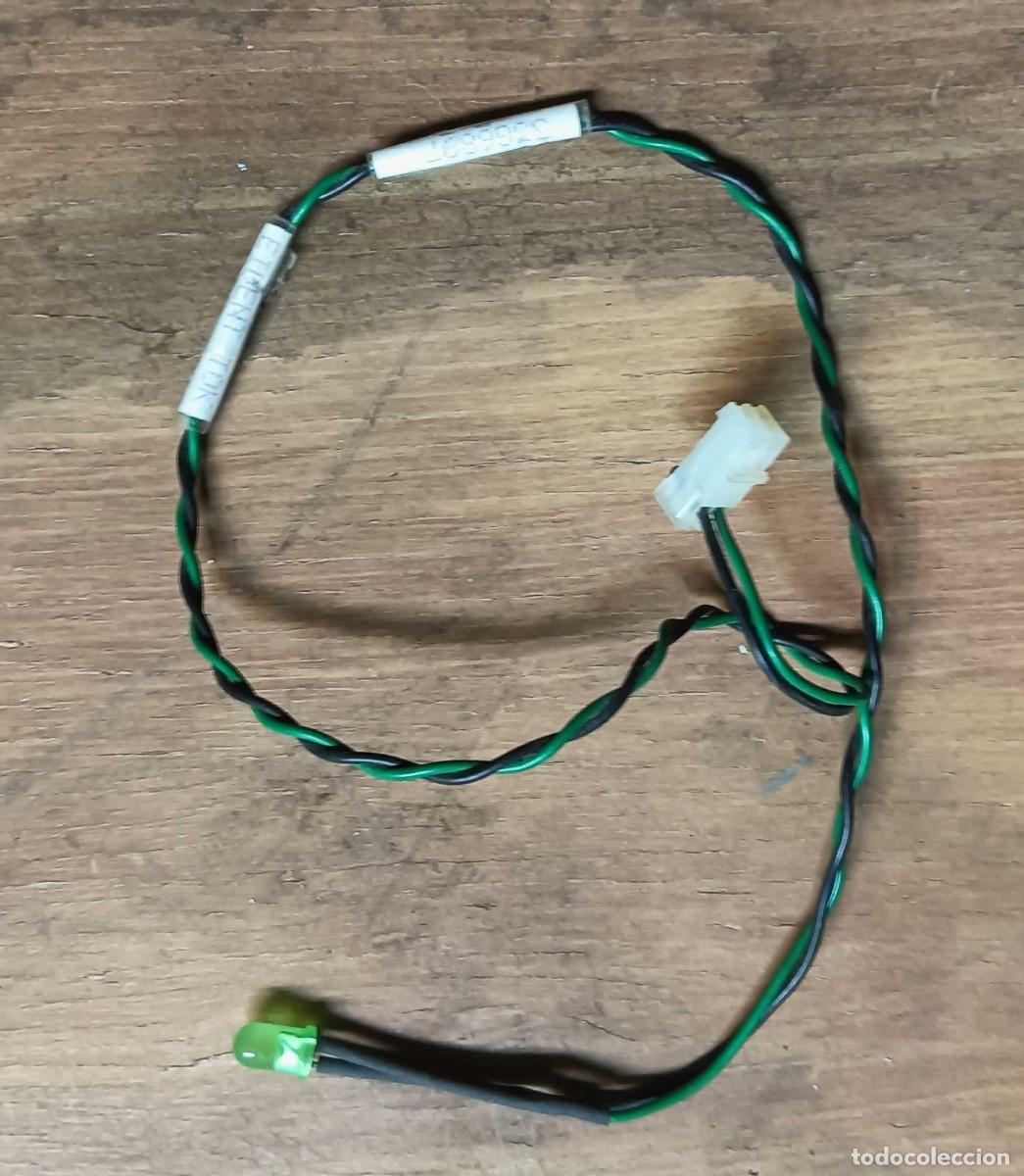 Segunda mano: CABLE INDICADOR CON LED VERDE &ndash; CABLE TRENZADO &ndash; RESISTENCIA INTEGRADA &ndash;