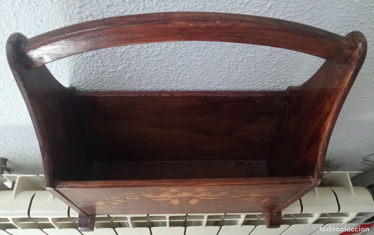 Segunda mano: Revistero madera vintage - Foto 3