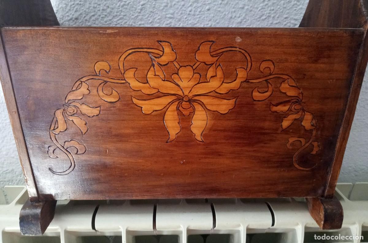 Segunda mano: Revistero madera vintage - Foto 5