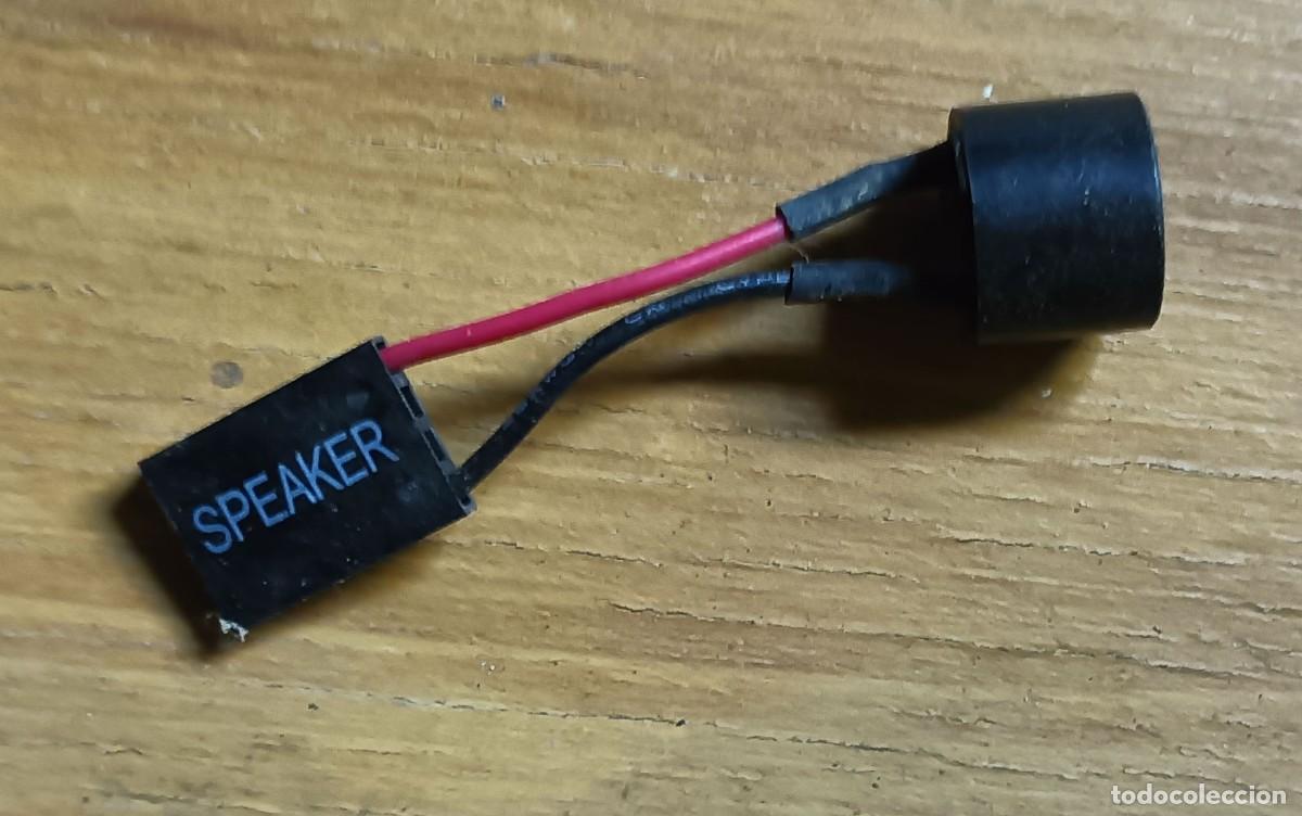 Segunda mano: ALTAVOZ / ZUMBADOR (BUZZER) INTERNO PARA PLACA BASE &ndash; DIAGN&Oacute;STICO POST &ndash; CONECTOR SPEAKER