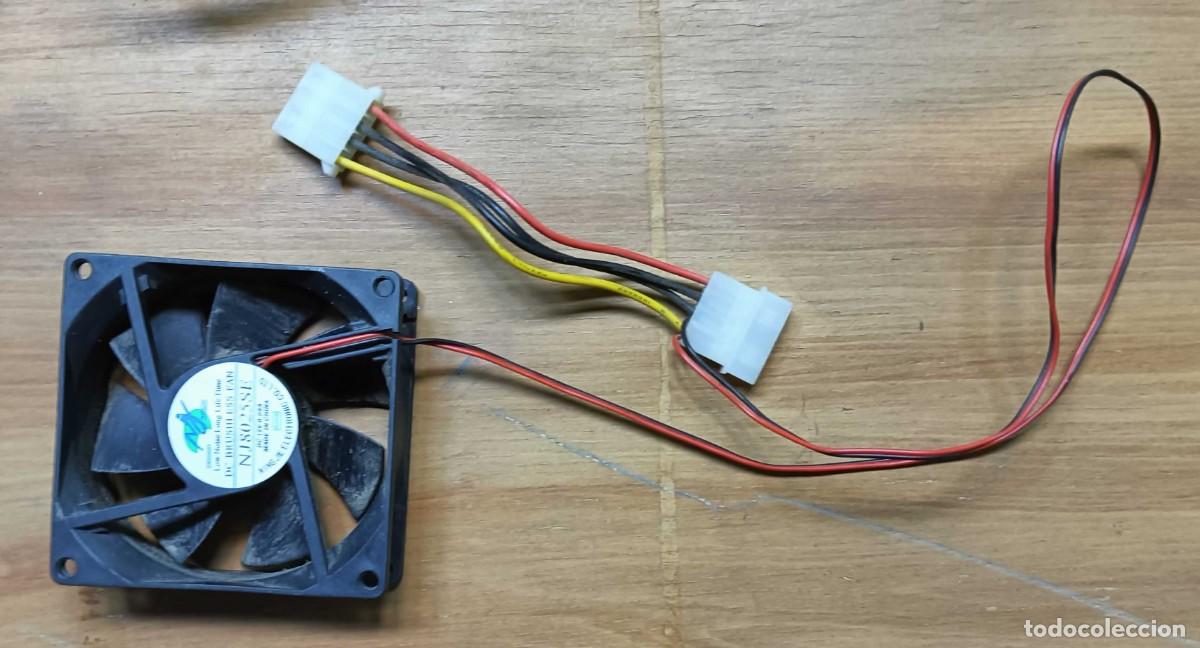 Segunda mano: VENTILADOR DE REFRIGERACI&Oacute;N PARA PC &ndash; 80 MM &ndash; S8025M &ndash; 12V 0.15A &ndash; MOLEX (LP4)