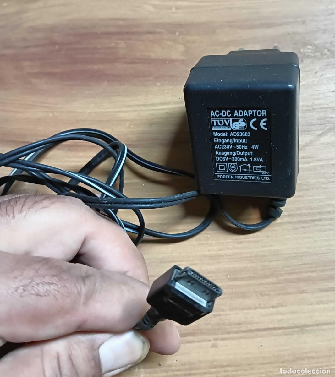 Segunda mano: ADAPTADOR DE CORRIENTE CA/CC &ndash; FOREN AD23603 &ndash; ENTRADA 230V &ndash; SALIDA 6V 300MA