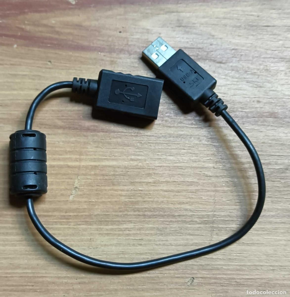 Segunda mano: CABLE EXTENSOR USB &ndash; USB-A MACHO A USB-A HEMBRA &ndash; 50 CM
