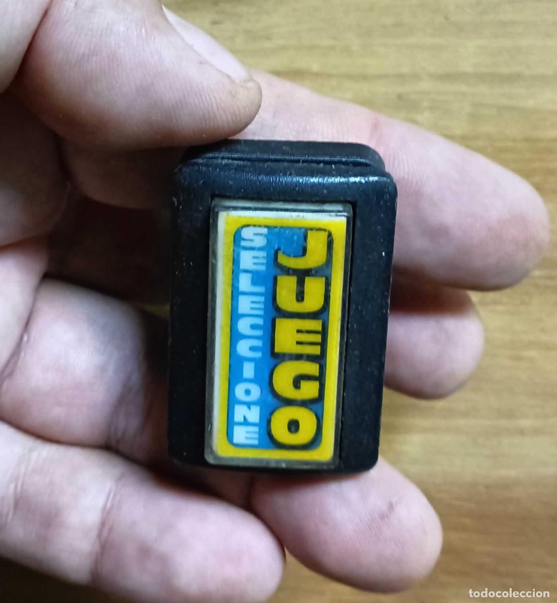 Segunda mano: BOT&Oacute;N PULSADOR ARCADE CUADRADO &ndash; ESTILO EUROPEO &ndash; CON MICROINTERRUPTOR &ndash; A&Ntilde;OS 90