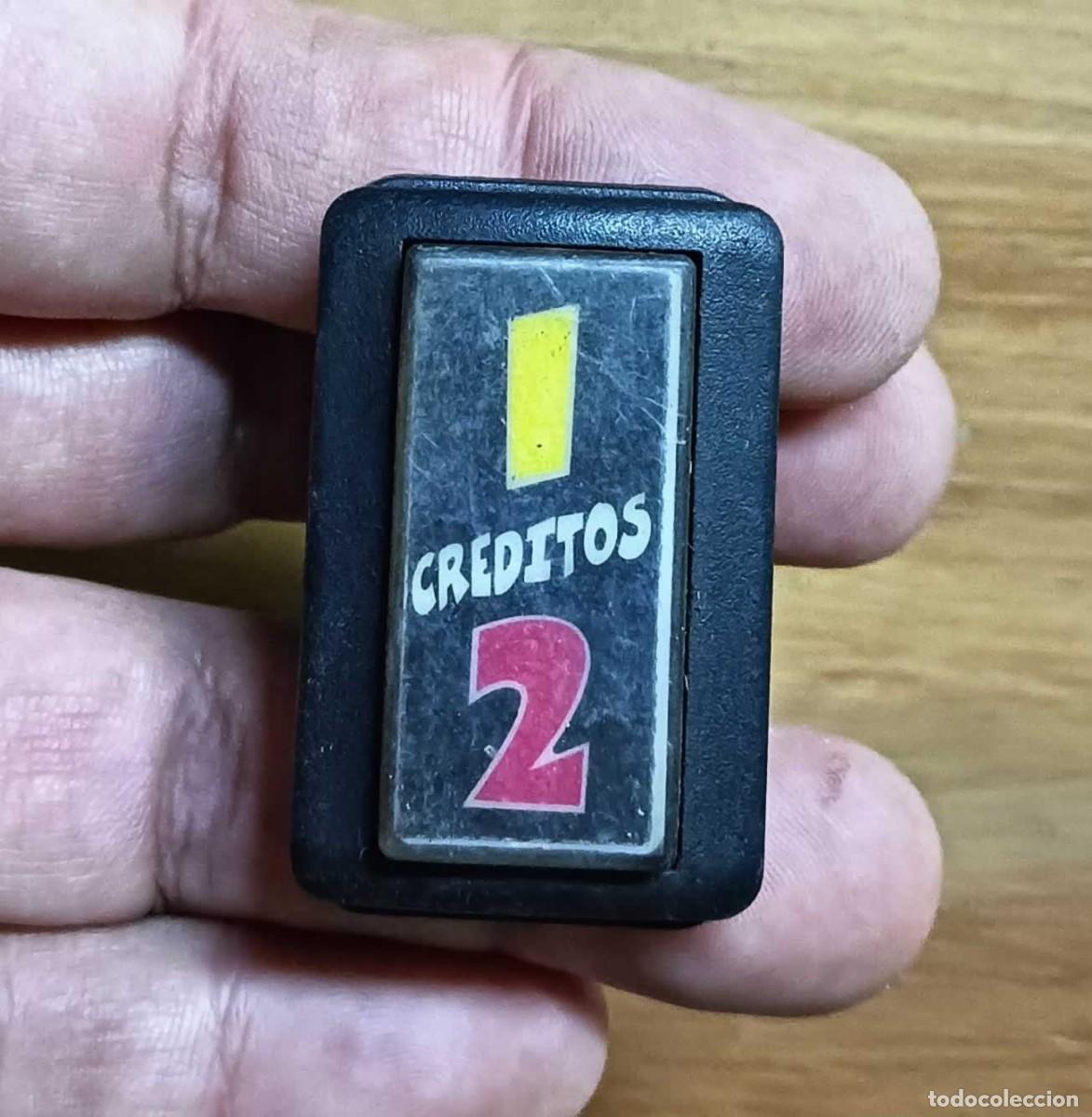 Segunda mano: BOT&Oacute;N PULSADOR ARCADE CUADRADO &ndash; ESTILO EUROPEO &ndash; CON MICROINTERRUPTOR &ndash; A&Ntilde;OS 90