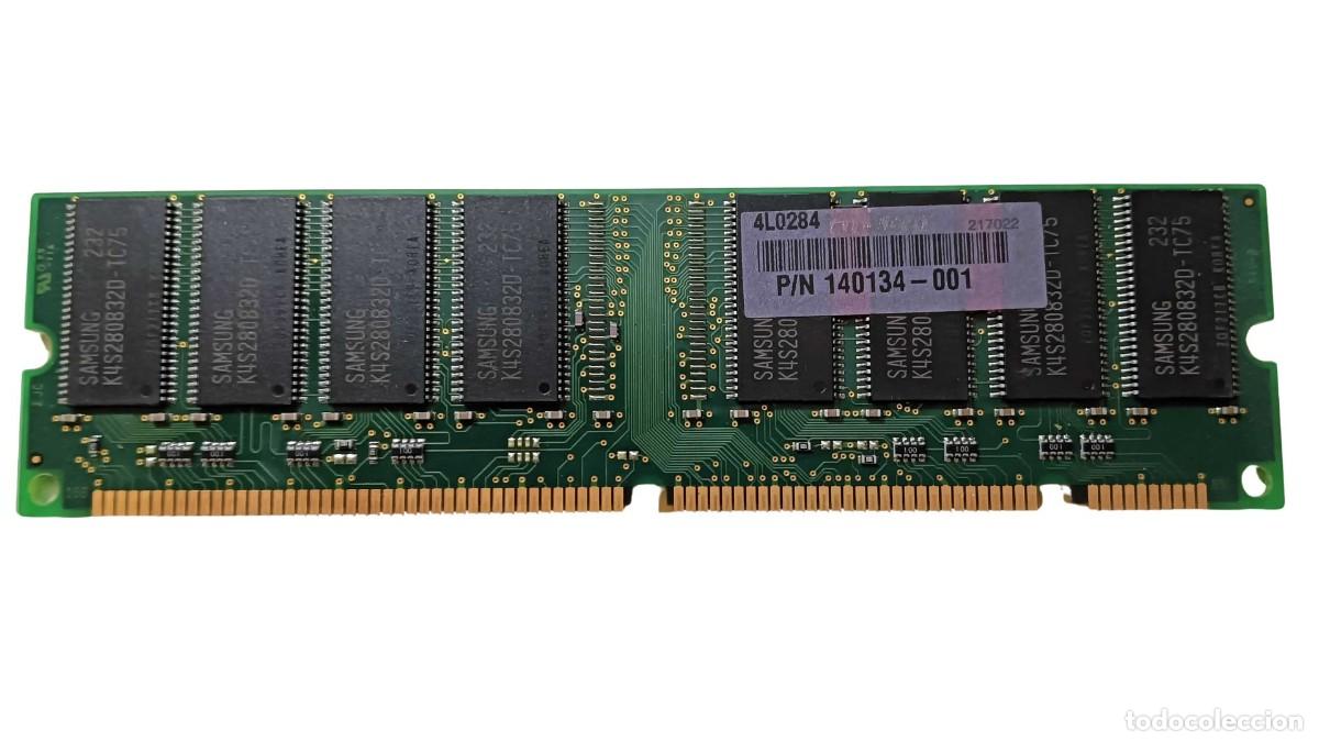 Segunda mano: MEMORIA RAM SAMSUNG SDRAM PC133 133 MHZ - M&Oacute;DULO DIMM 168 PINES