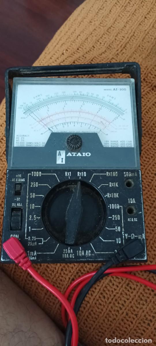 Segunda mano: Mult&iacute;metro anal&oacute;gico Ataio modelo AI-105.