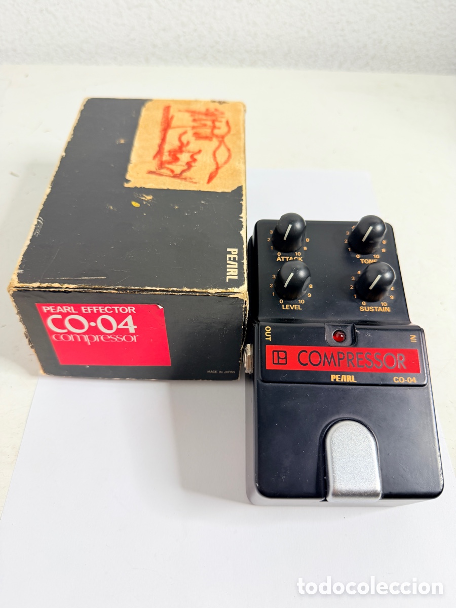 Segunda mano: Pearl CO-04 vintage early 80's Compressor Guitar Pedal (made in Japan)