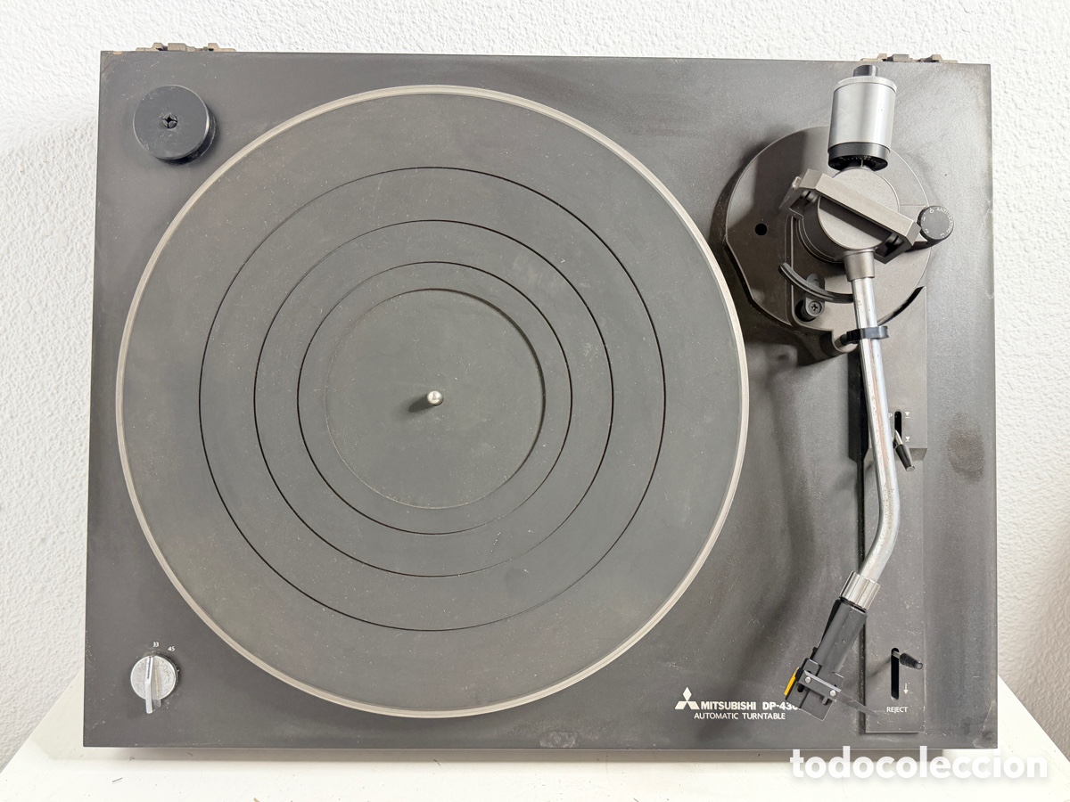 Segunda mano: Mitsubishi DP-430E Turntable Hifi Vintage Sin Correa ni Stylus