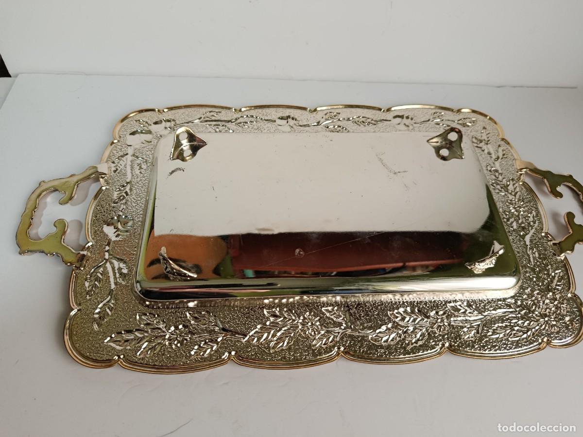 Segunda mano: BANDEJA PLATEADA VINTAGE - Foto 4