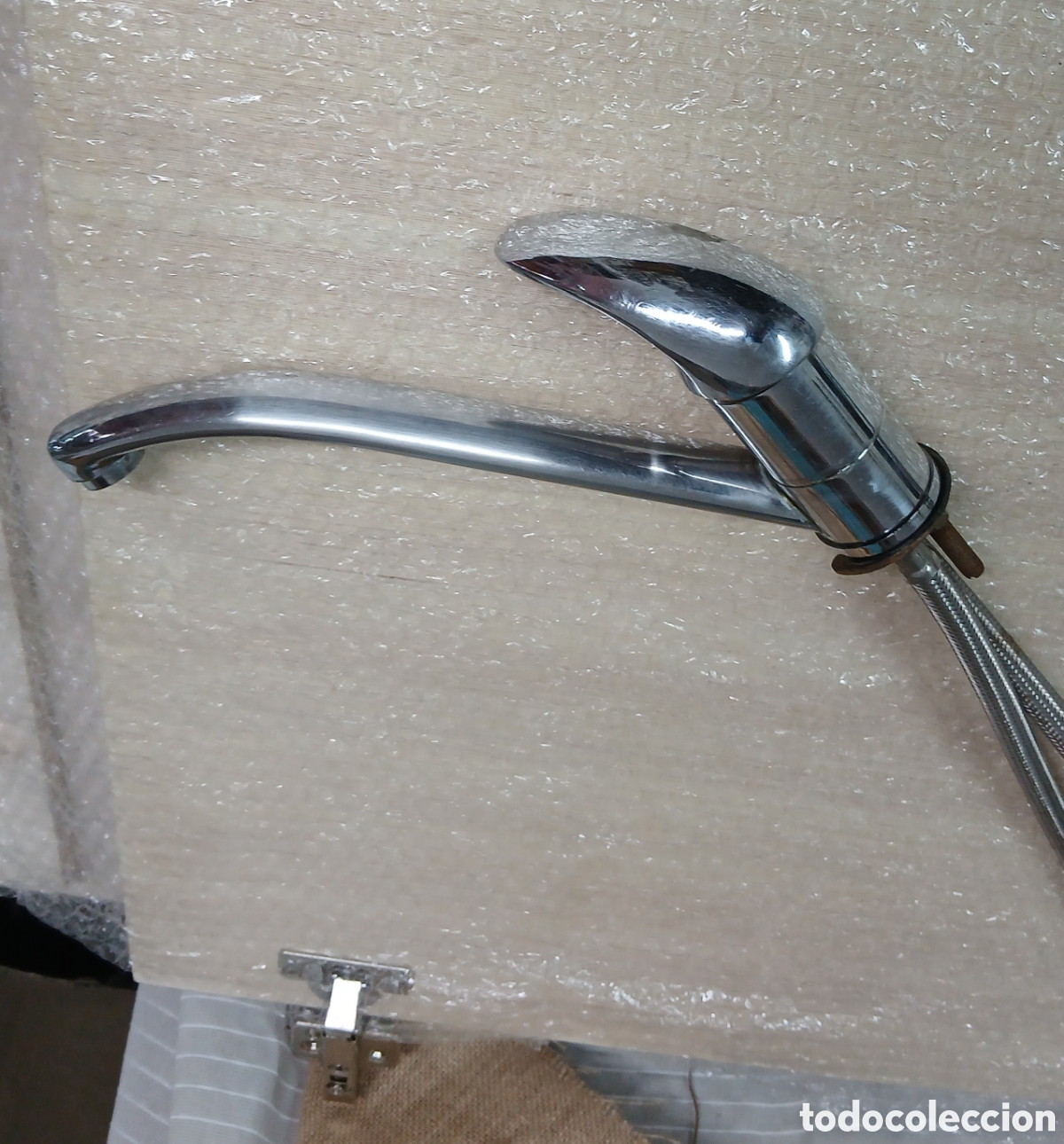 Segunda mano: Grifo de cocina monomando, inox - Foto 2
