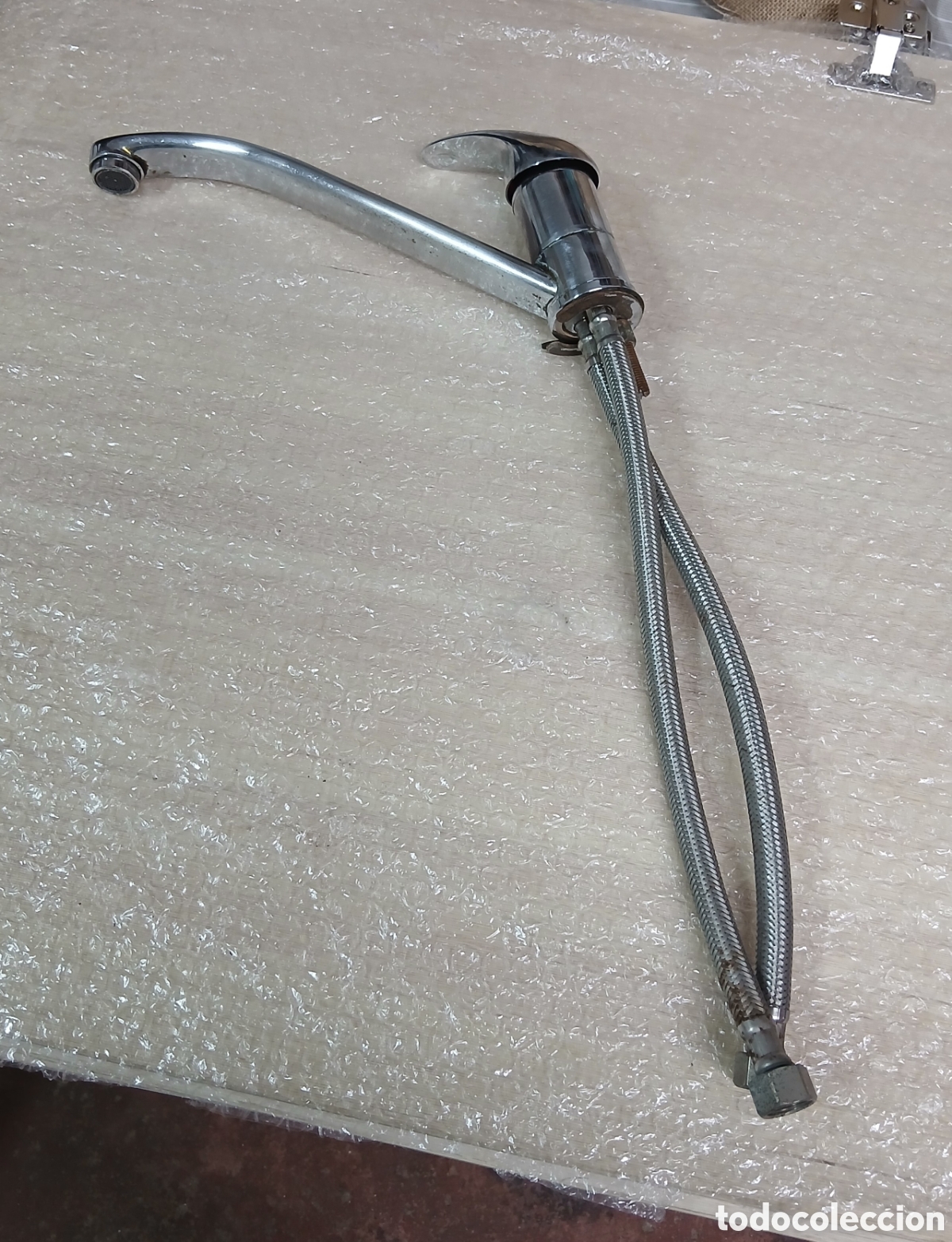 Segunda mano: Grifo de cocina monomando, inox - Foto 3