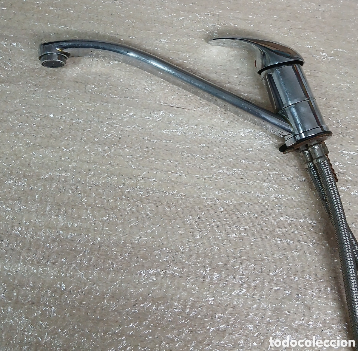 Segunda mano: Grifo de cocina monomando, inox - Foto 4