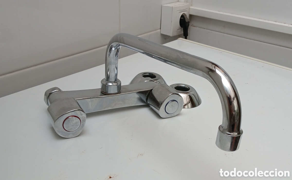 Segunda mano: Grifo de cocina inoxidable