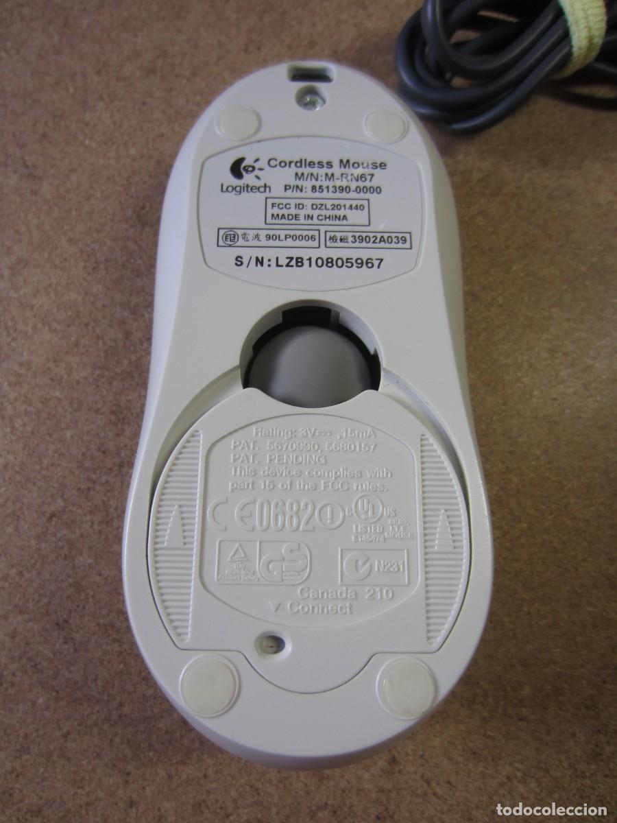 Segunda mano: Raton de Bola Inalambrico Mouse Logitech M-RN67 - Foto 4