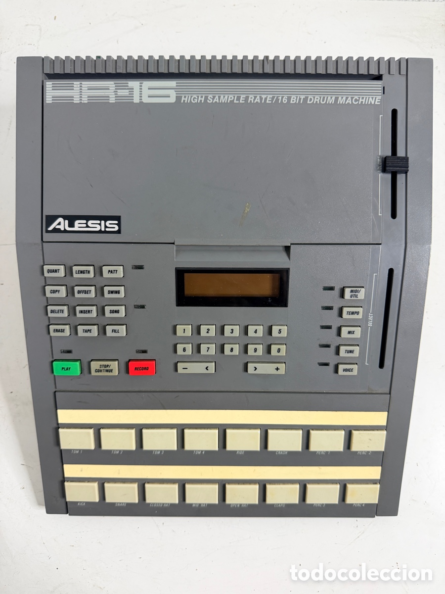 Segunda mano: Alesis HR-16 Sampler 16 Bit Drum Machine USA 1986 No Probado - Foto 7