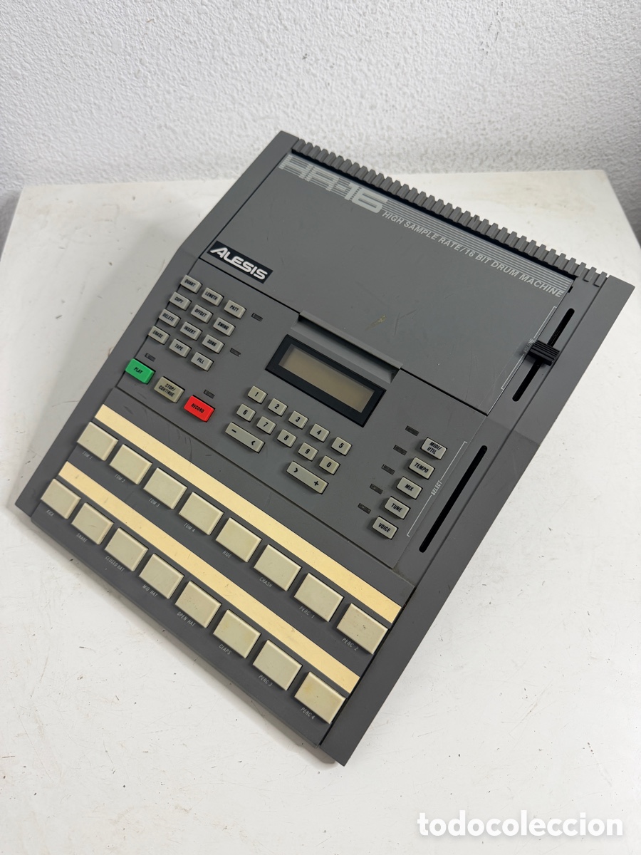 Segunda mano: Alesis HR-16 Sampler 16 Bit Drum Machine USA 1986 No Probado - Foto 8