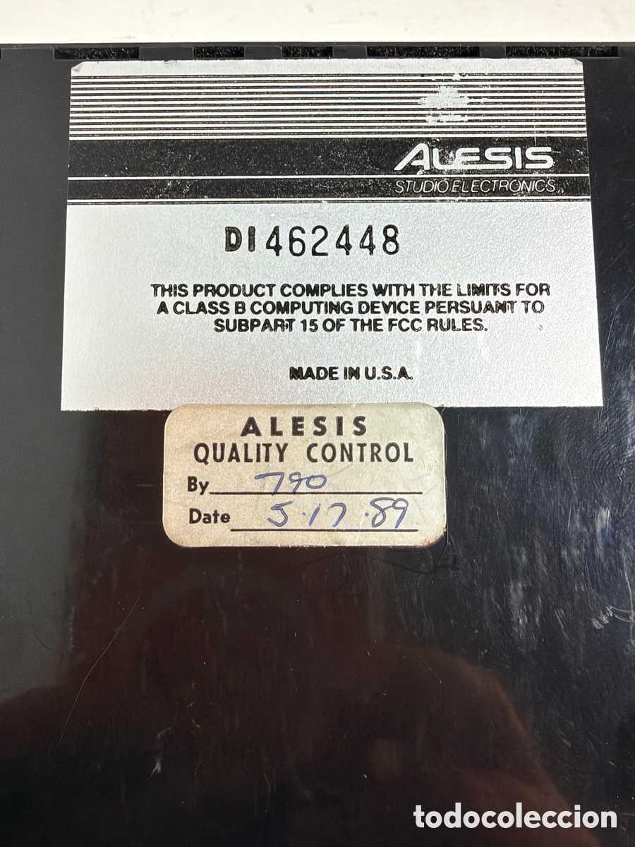 Segunda mano: Alesis HR-16 Sampler 16 Bit Drum Machine USA 1986 No Probado - Foto 11