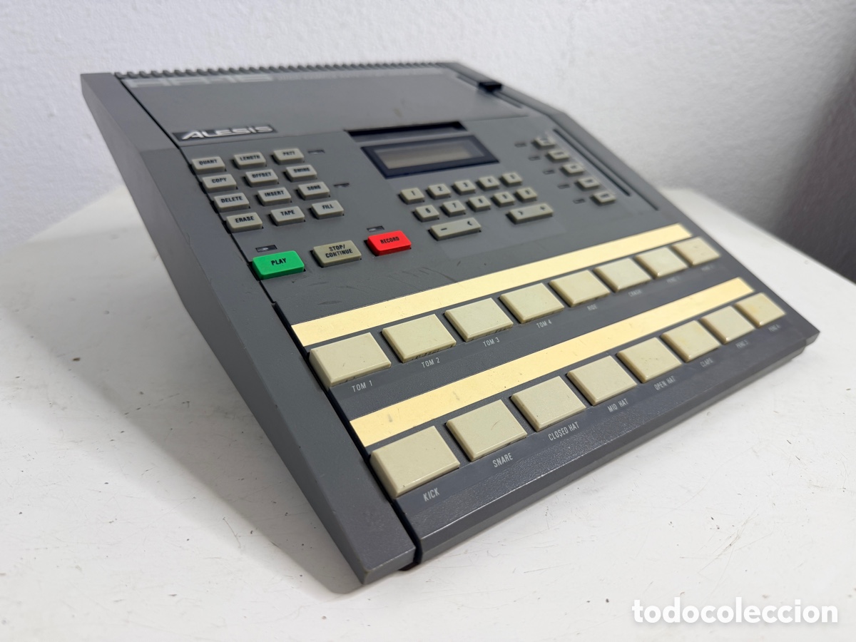 Segunda mano: Alesis HR-16 Sampler 16 Bit Drum Machine USA 1986 No Probado - Foto 1