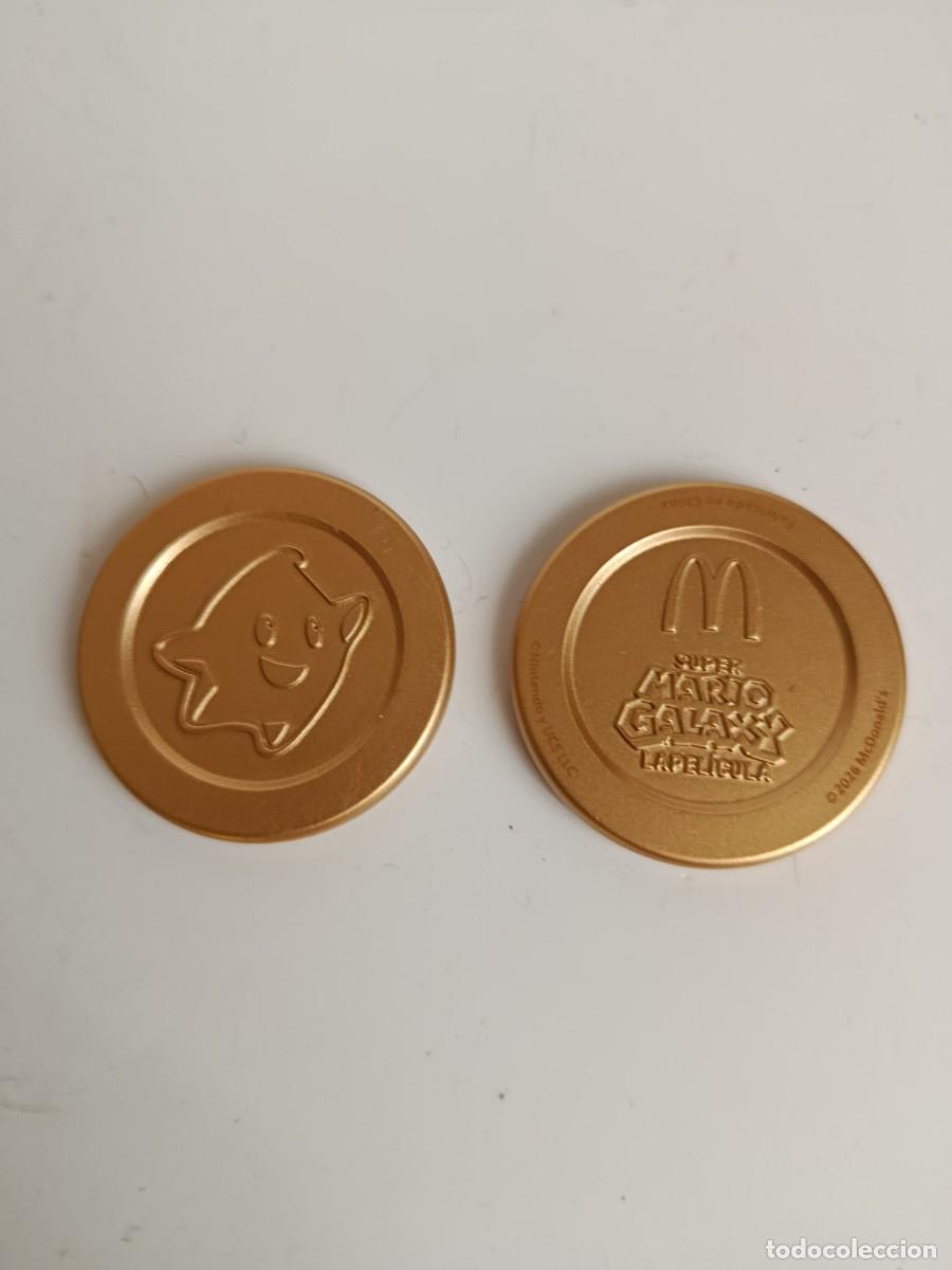 Segunda mano: DOS MONEDAS DE MARIO BROS MCDONALDS. - Foto 1