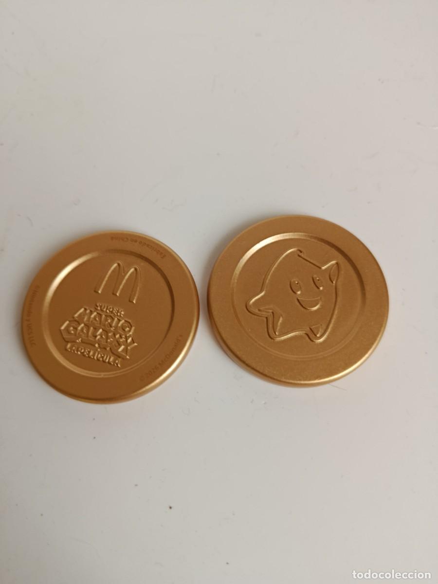 Segunda mano: DOS MONEDAS DE MARIO BROS MCDONALDS. - Foto 2