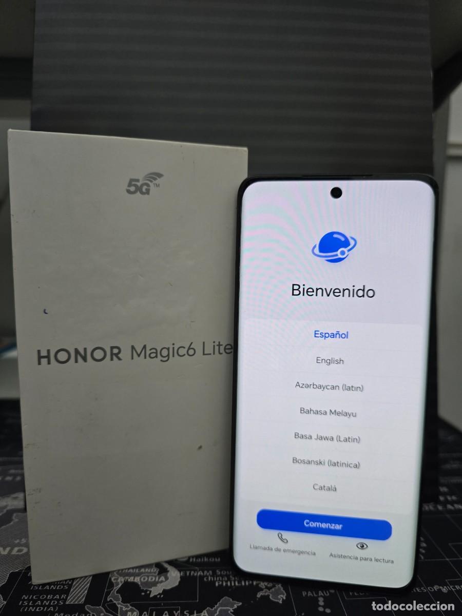 Segunda mano: HONOR Magic6 Lite 5G 8/256GB Negro Grado A