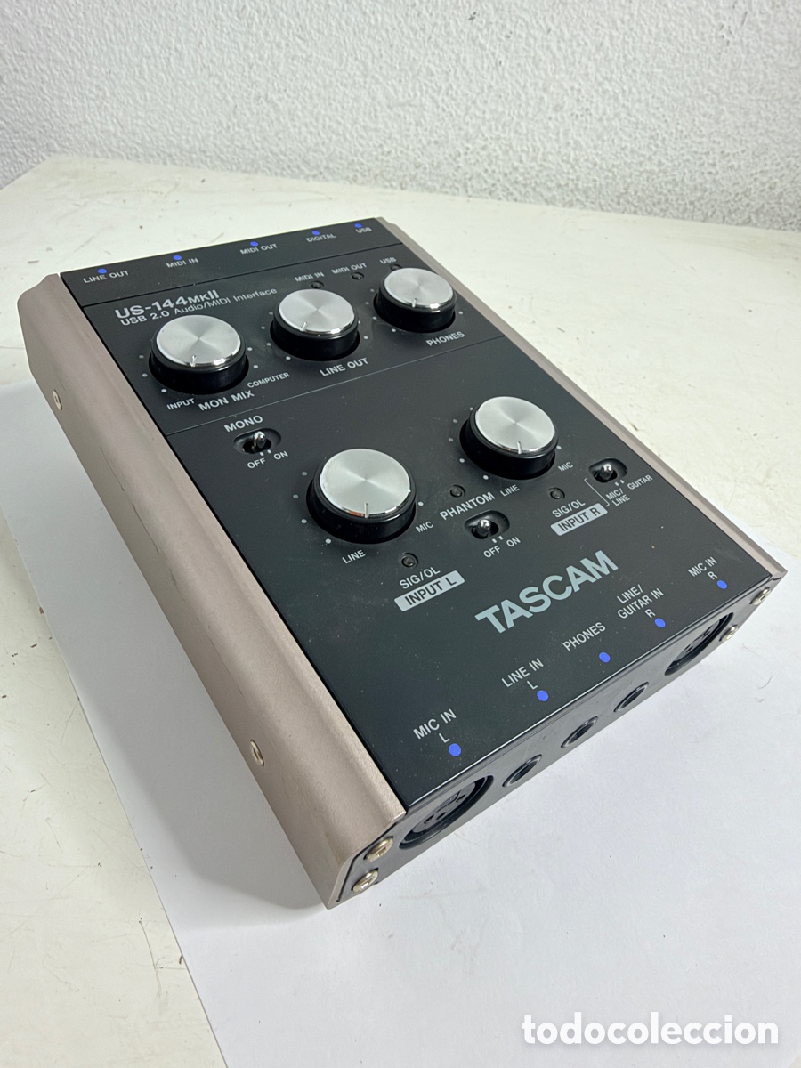 Segunda mano: Tascam US-144 MK II USB Audio MIDI Interface - Foto 2