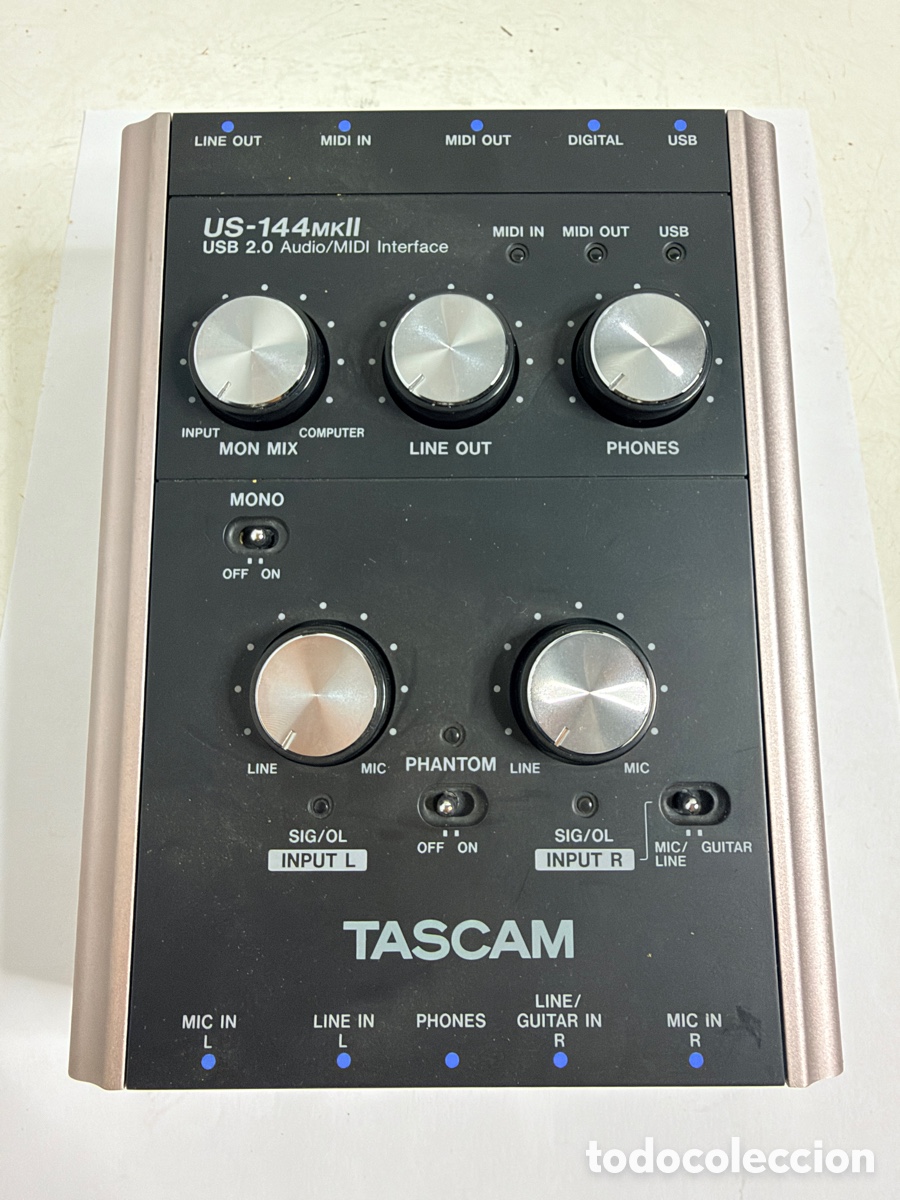 Segunda mano: Tascam US-144 MK II USB Audio MIDI Interface - Foto 3