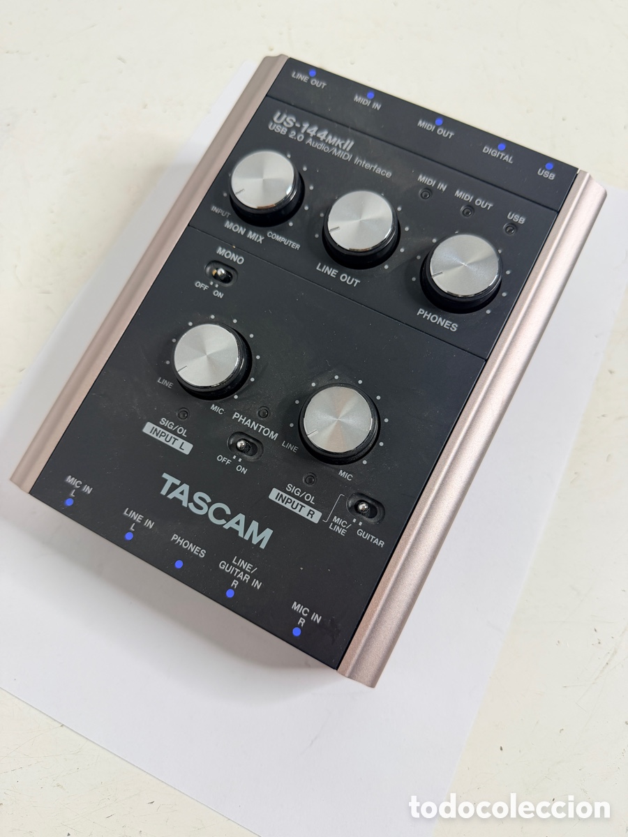 Segunda mano: Tascam US-144 MK II USB Audio MIDI Interface - Foto 5
