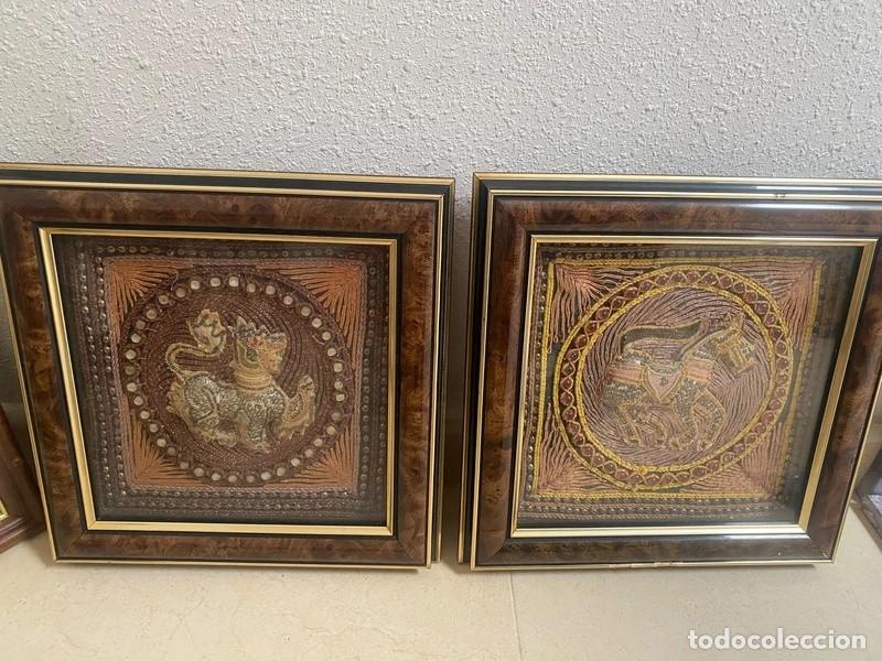 Segunda mano: Pareja de cuadros ornamentales