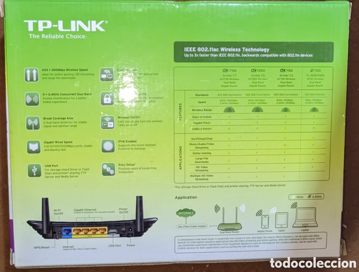 Segunda mano: Router TP-Link Archer C2 - Foto 3