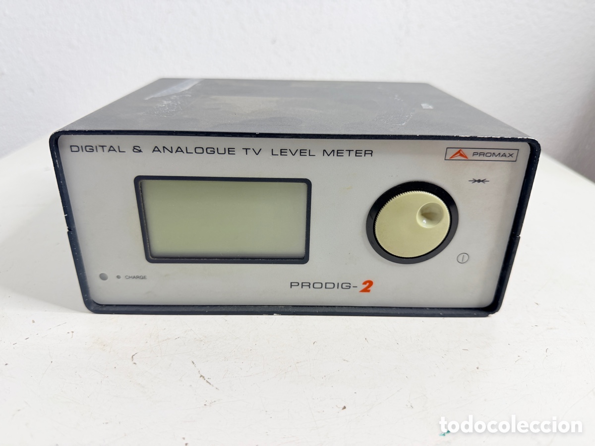 Segunda mano: medidor de nivel de TV digital y anal&oacute;gica Promax Prodig-2 Sin Comprobar