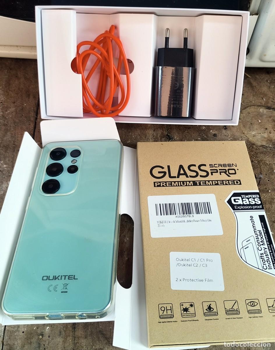 Segunda mano: TELEFONO MOVIL LIBRE OUKITEL C2 AZUL CELESTE - POCO USADO - Foto 4