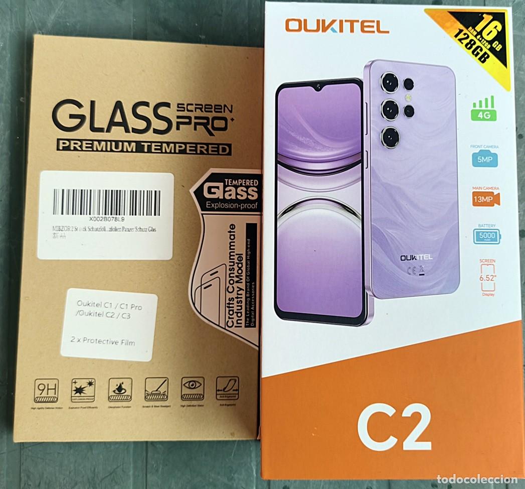 Segunda mano: TELEFONO MOVIL LIBRE OUKITEL C2 AZUL CELESTE - POCO USADO - Foto 3