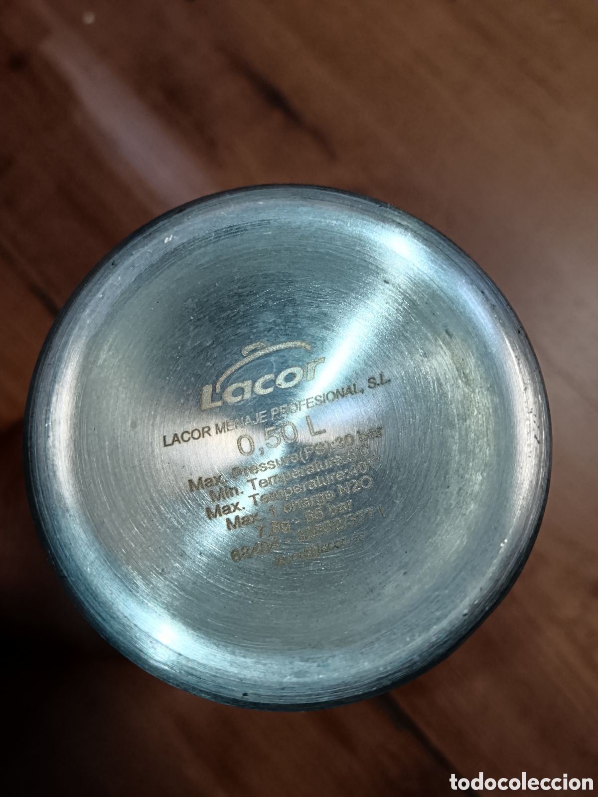 Segunda mano: Sif&oacute;n de cocina de la marca Lacor, inox - Foto 5