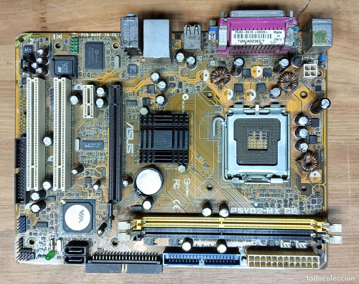 Segunda mano: PLACA BASE ASUS P5VD2-MX SE - SOCKET LGA 775 - VIA P4M890 - DDR2 - PCI EXPRESS x16 - MICRO ATX - PEN