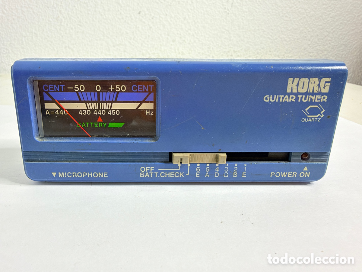 Segunda mano: Korg GT-6J Guitar Tuner Quartz Analog Japan