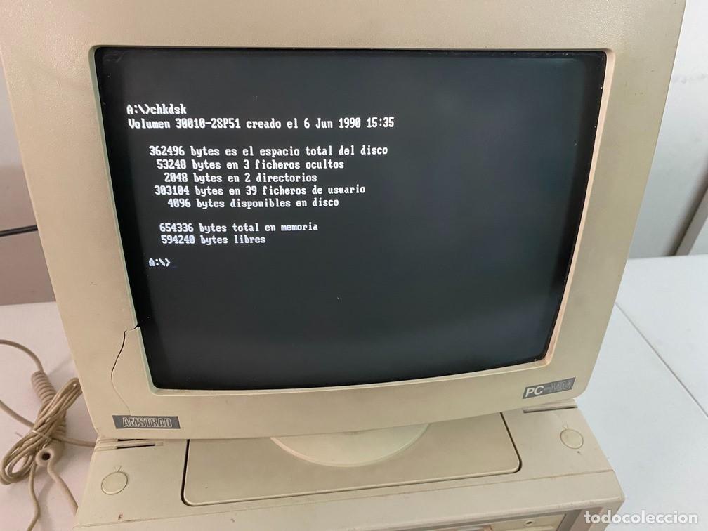 Segunda mano: AMSTRAD PC 1640 + MONITOR + TECLADO + RAT&Oacute;N - ORDENADOR
