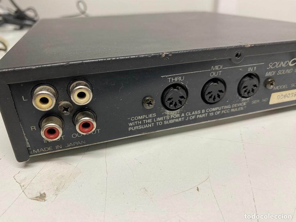 Segunda mano: Roland SC-55 Sound Canvas M&oacute;dulo MIDI - FUNCIONANDO - VINTAGE - Foto 8
