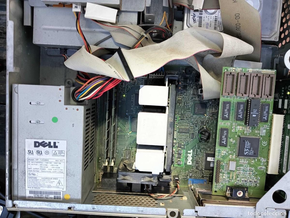 Segunda mano: ORDENADOR DELL OPTIPLEX GX110 - PENTIUM III SLOT 1 - SDRAM PC100 - CD-RW ASUS 40x - DISQUETERA