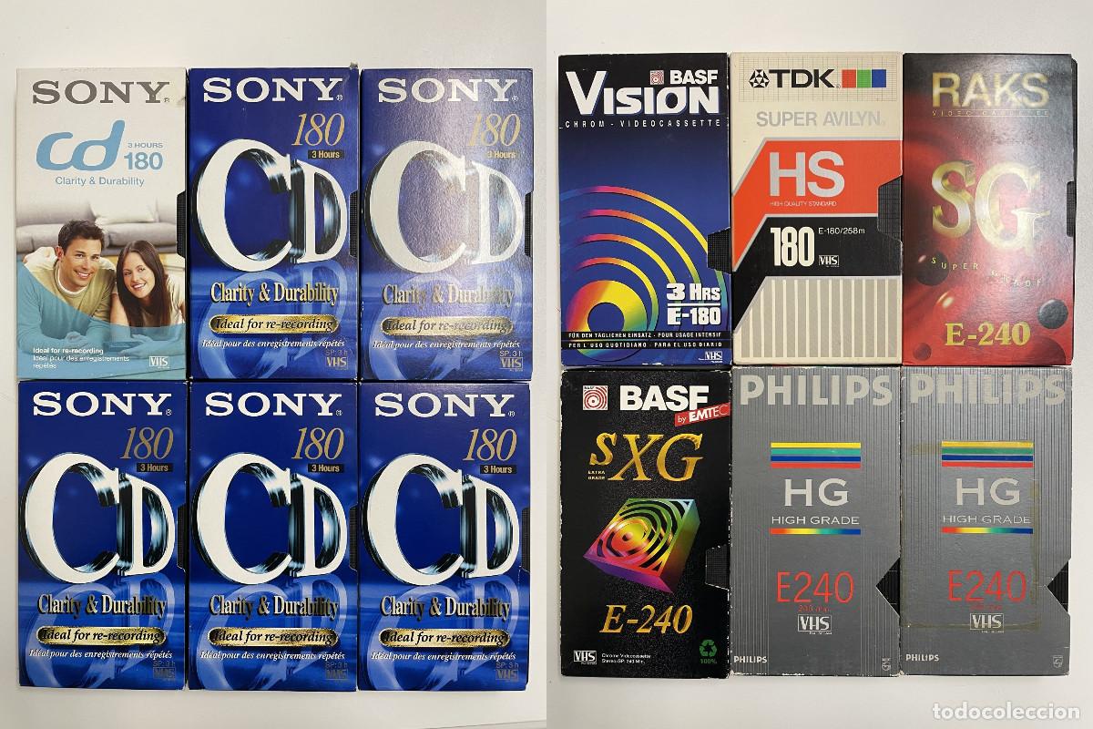 Segunda mano: 12 cintas regrabables VHS - Foto 1