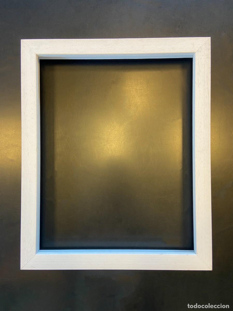 Segunda mano: Marco de Madera liso Blanco - 44 x 36 cm - Foto 1