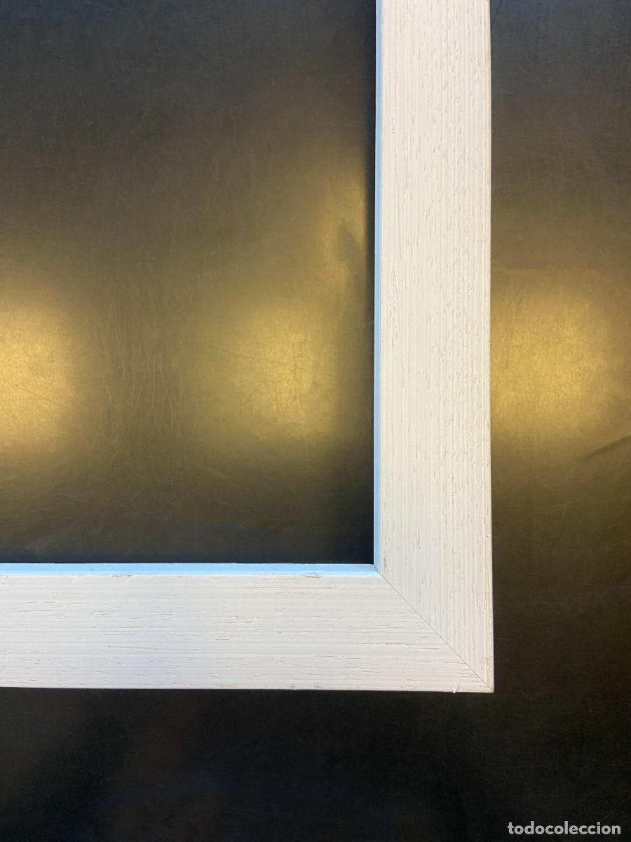 Segunda mano: Marco de Madera liso Blanco - 44 x 36 cm - Foto 2