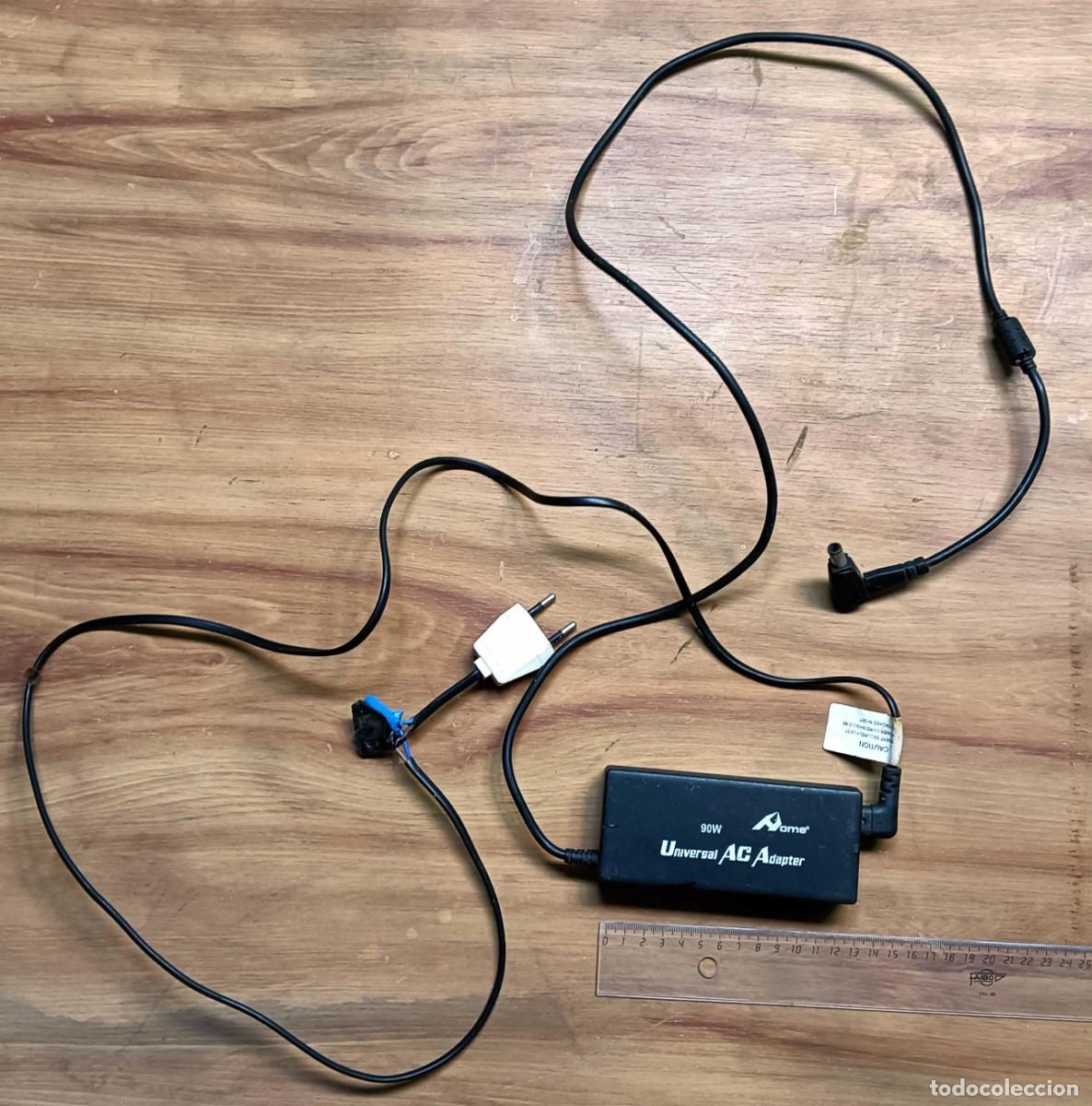 Segunda mano: ADAPTADOR DE CORRIENTE UNIVERSAL HOME 90W - PARA PORT&Aacute;TIL - 15 A 24V - PUNTA 7,9 X 5,5 MM CON PIN CE